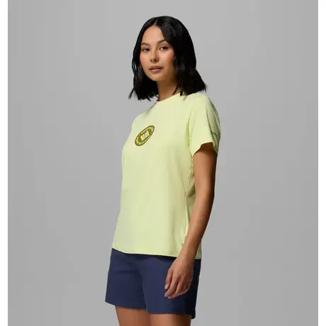Columbia Parsons Point T-Shirt Citron Haze Heather – Γυναικείο Μπλουζάκι με Τύπωμα