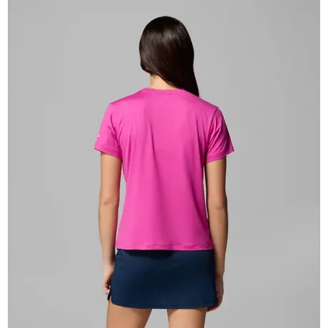 Columbia Parsons Point T-Shirt Fuchsia Heather – Γυναικείο Μπλουζάκι με Τύπωμα