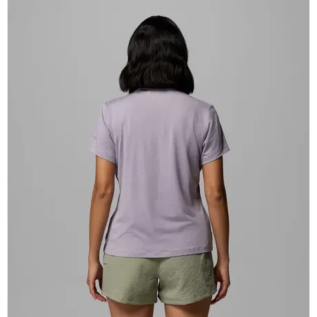 Columbia Parsons Point T-Shirt Lavender Pearl Heather – Γυναικείο Μπλουζάκι με Τύπωμα