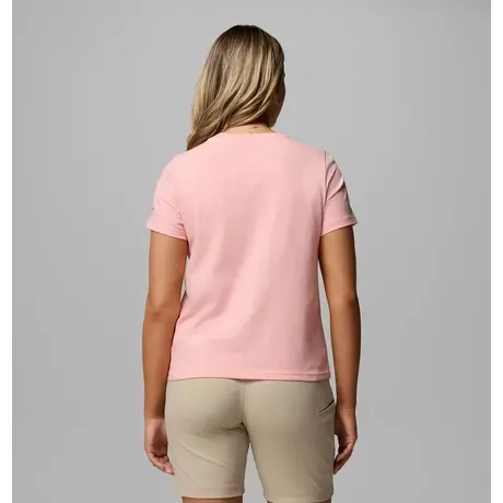 Columbia Rolling Bend™ Pink Sand/Stacked Gem Mini – Γυναικείο T-Shirt με Τύπωμα