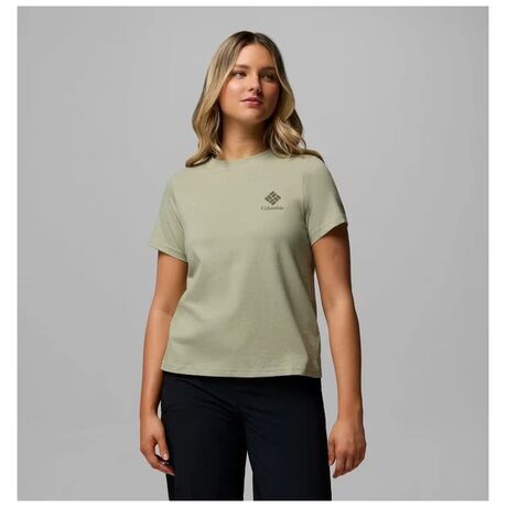 Columbia Rolling Bend™ Safari/Stacked Gem Mini – Γυναικείο T-Shirt με Τύπωμα