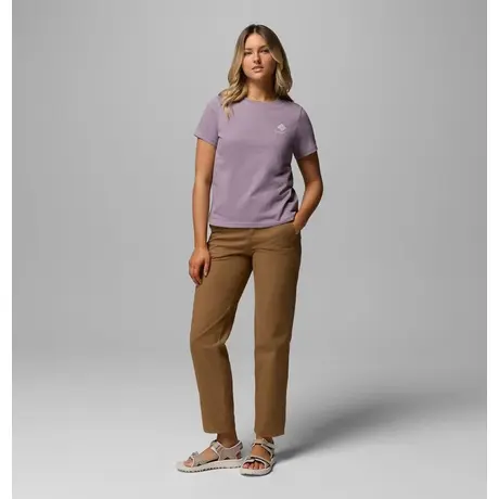Columbia Rolling Bend™ Shale Purple/Stacked Gem Mini – Γυναικείο T-Shirt με Τύπωμα
