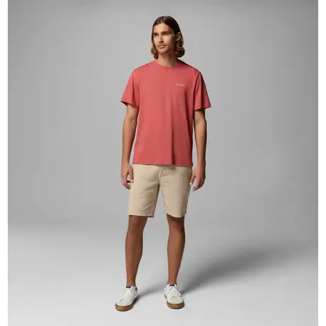 Columbia CSC™ Basic Tee Washed Red – Ανδρικό Βαμβακερό T-Shirt