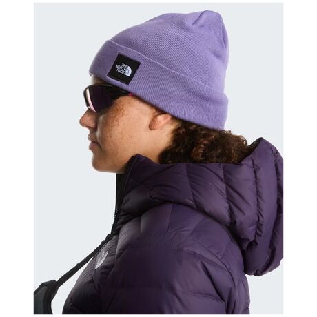 The North Face Dock Worker Recycled Beanie Grounded Plum – Σκούφος με Ρεβέρ