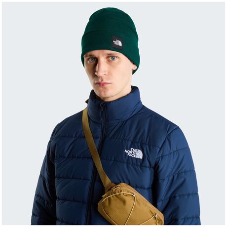 The North Face Dock Worker Recycled Beanie Hunter Green – Σκούφος με Ρεβέρ