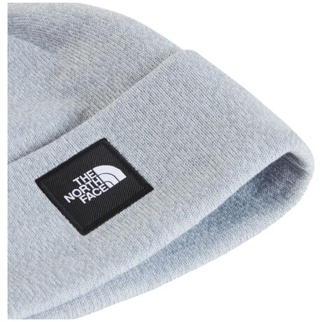 The North Face Dock Worker Recycled Beanie Pale Grey Heather – Σκούφος με Ρεβέρ