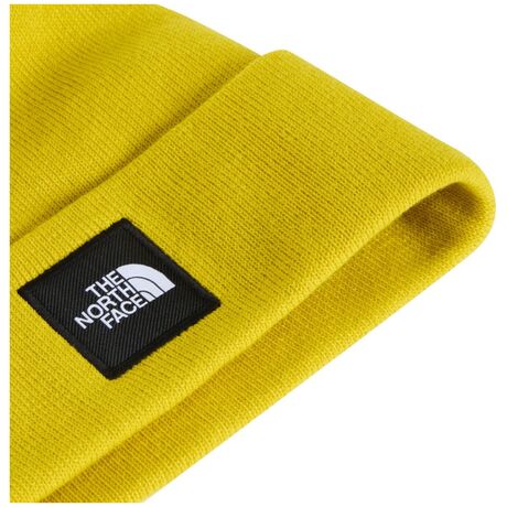 The North Face Dock Worker Recycled Beanie Pigment Yellow – Σκούφος με Ρεβέρ