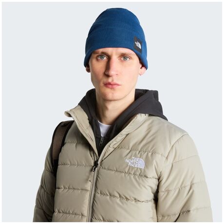 The North Face Dock Worker Recycled Beanie Shady Blue – Σκουφός με Ρεβέρ