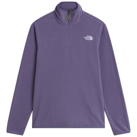 The North Face Glacier 1/4 Zip Fleece Grounded Plum – Γυναικεία Fleece Μπλούζα Πεζοπορίας