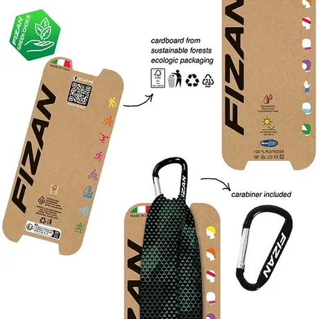Μαντήλι Λαιμού Fizan Military Green Snake