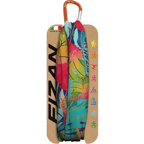 Μαντήλι Λαιμού Fizan Tropical Green/Pink