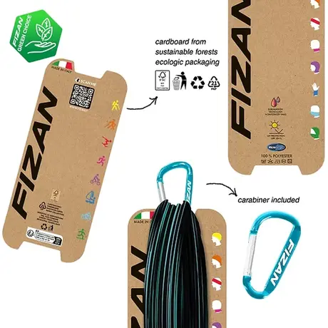 Μαντήλι Λαιμού Fizan Line Water Green