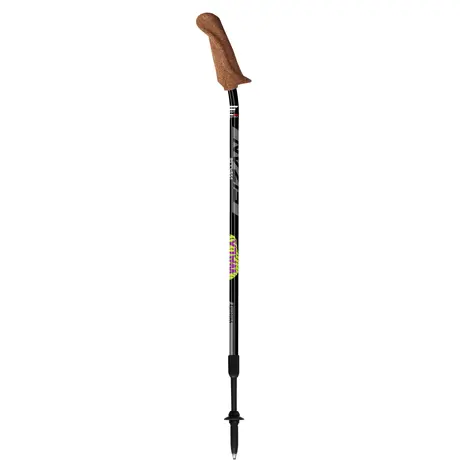 Fizan Walx Velocity Τηλεσκοπικά Μπατόν Περπατήματος Black