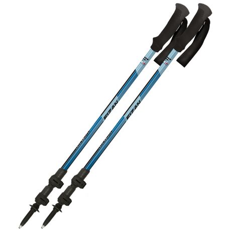 Fizan Trek Pro-L Τηλεσκοπικά Μπατόν Πεζοπορίας Blue