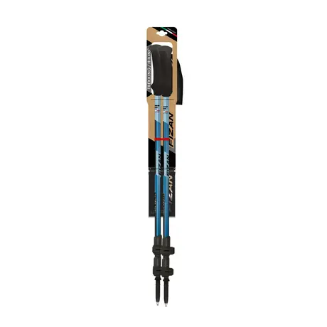Fizan Trek Pro-L Τηλεσκοπικά Μπατόν Πεζοπορίας Blue