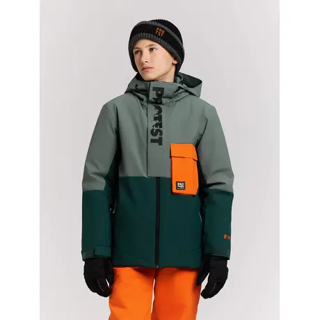 PrtDylans JR SnowJacket Evergreen Παιδικό Μπουφάν Σκι Protest