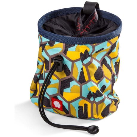 Ocun Lucky + Belt Πουγκί Σκόνης Μαγνησίας Hexagon Yellow