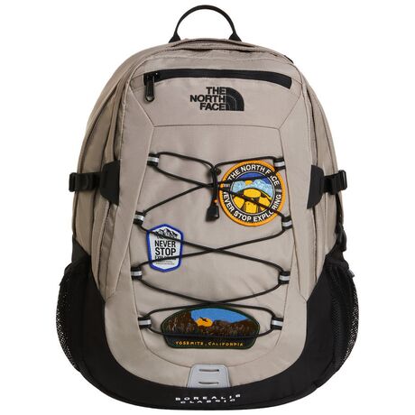 The North Face Borealis Classic Patch Backpack Stone Slab/TNF Black – Σακίδιο Πλάτης 29L