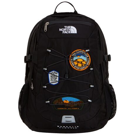 The North Face Borealis Classic Patch Backpack TNF Black-Asphalt Grey – Σακίδιο Πλάτης 29L