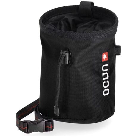 Ocun Push + Belt Πουγκί Σκόνης Μαγνησίας Black