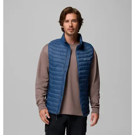 Columbia Powder Pass™ Ανδρικό Γιλέκο Puffer Hybrid Dark Mountain/Collegiate Navy