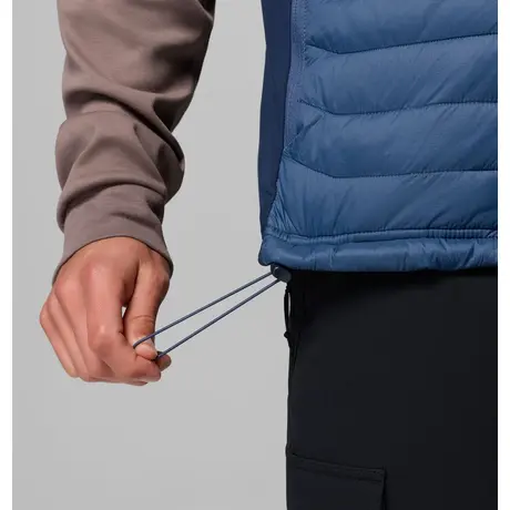 Columbia Powder Pass™ Ανδρικό Γιλέκο Puffer Hybrid Dark Mountain/Collegiate Navy