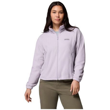 Columbia Benton Springs Relaxed Γυναικεία Ζακέτα Fleece Lavender Purple