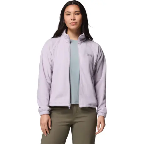 Columbia Benton Springs Relaxed Γυναικεία Ζακέτα Fleece Lavender Purple