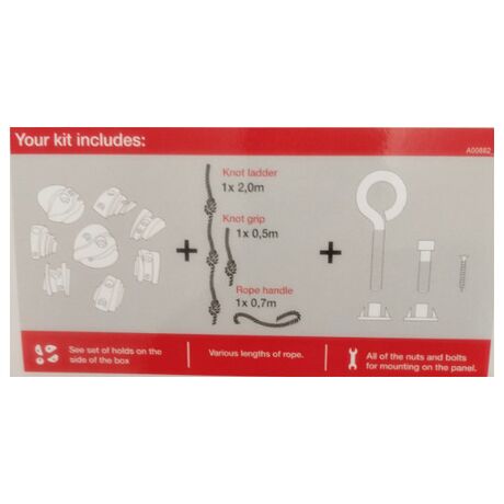 Kit Basic Play Πιασίματα Αναρρίχησης Fixe