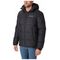 Pike Lake Hooded Black Ανδρικό Μπουφάν Columbia