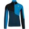 Federa Half Zip Midnight/Black/Diva Blue Ανδρικό Fleece Karpos