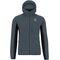 Rocchetta Hoodie Dark Slate/Black Ανδρική Ζακέτα Fleece Karpos