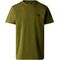 The North Face Simple Dome Tee Ανδρικό T-Shirt Forest Olive