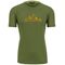 Ανδρικό T-Shirt Loma Print Jersey Rifle Green/Radiant Karpos