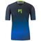 Ανδρικό T-Shirt Val Di Dentro Tee Black/Indigo B./Green Fluo Karpos
