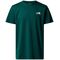 Κοντομάνικο The North Face Ανδρικό Simple Dome Tee Deep Nori