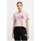 Κοντομάνικο The North Face Γυναικείο Easy Relaxed Cropped Tee Metal Pink/Cyber Berry
