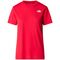 Κοντομάνικο The North Face Γυναικείο Vertical Graphic Tee Hibiscus