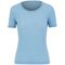 Κοντομάνικη Μπλούζα Merino Karpos Γυναικεία Easyfrizz Blue Atoll