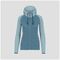 Ζακέτα Fleece Karpos Γυναικεία Camoscio FZ Thyme/Aqua Sky