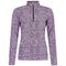 Μπλούζα Fleece Protest Γυναικεία PrtEsher 1/4 Zip Active Top Thistle Purple