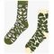 Κάλτσες Y&Y Vertical Unisex Rock Socks Spray Wall Green