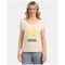 Γυναικείο T-shirt Πεζοπορίας Kilpi Arony-W Beige Quick Dry