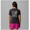Columbia Parsons Back Graphic T-Shirt Black Heather/Floral Fun – Γυναικείο Μπλουζάκι με Τύπωμα