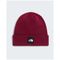 The North Face Dock Worker Recycled Beanie Burgundy Crush – Σκουφός με Ρεβέρ
