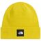 The North Face Dock Worker Recycled Beanie Pigment Yellow – Σκούφος με Ρεβέρ