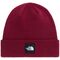 The North Face Dock Worker Recycled Beanie Burgundy Crush – Σκουφός με Ρεβέρ